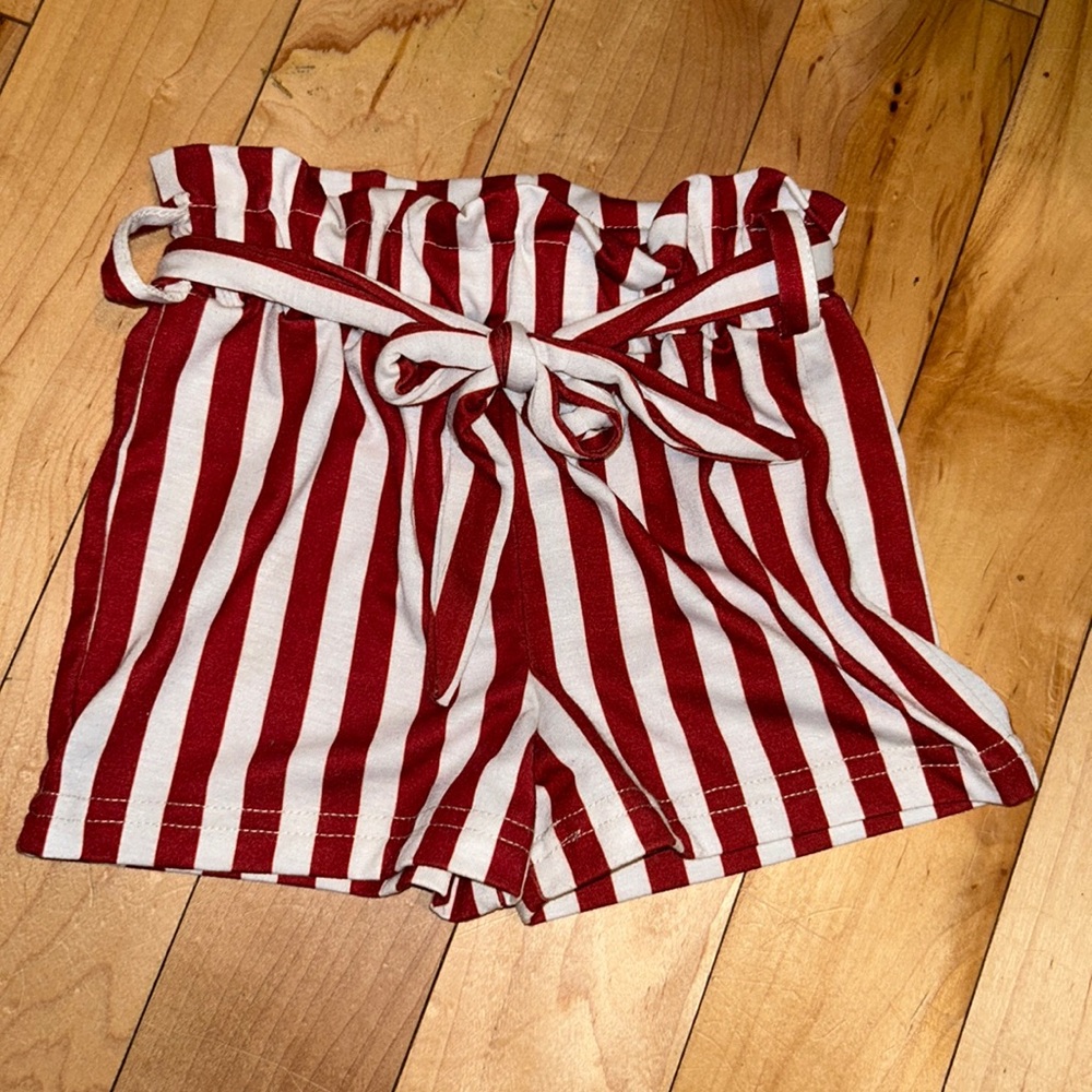 4for$20 - Cotton Blend Striped Shorts